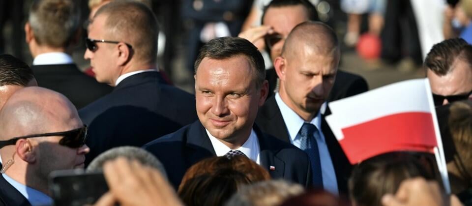 Prezydent Andrzej Duda w Zgorzelcu / autor: PAP/Maciej Kulczyński