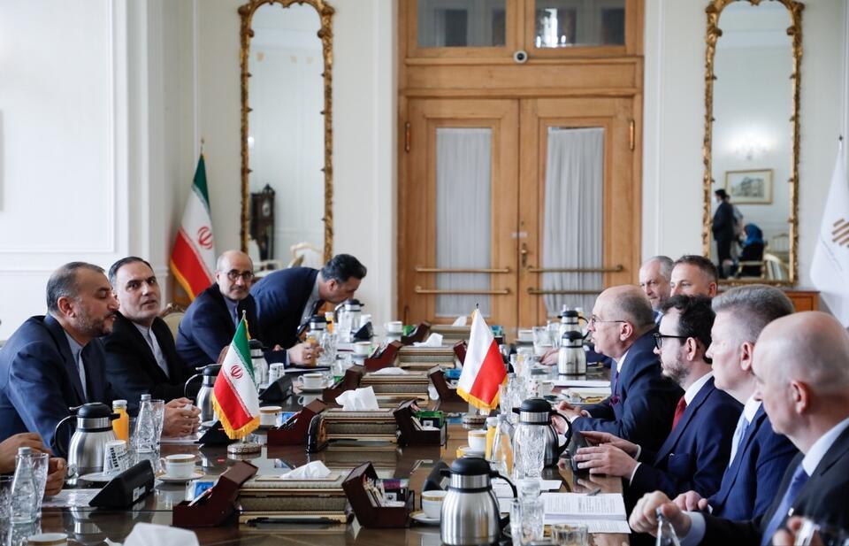 Spotkanie szefów dyplomacji Polski i Iranu / autor: Sebastian Indra/MSZ