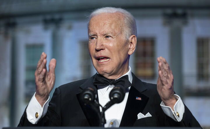 prezydent USA Joe Biden / autor: PAP/EPA/JIM LO SCALZO / POOL