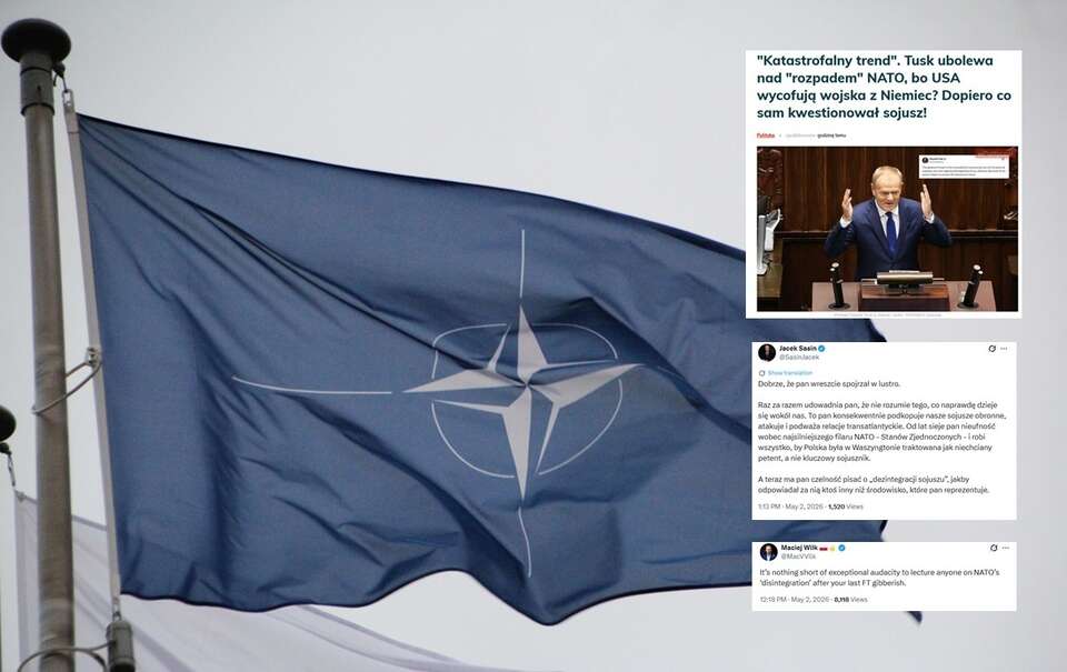 Burza w sieci po wpisie Tuska o "rozpadzie" NATO. "Bezczelność"