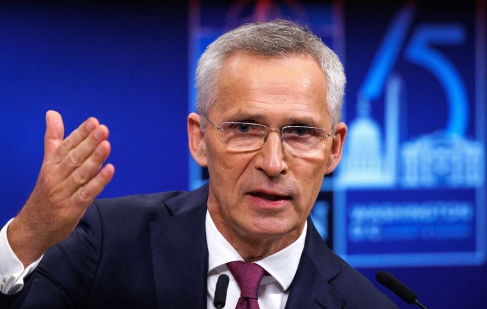 Jens Stoltenberg / autor: PAP/EPA/OLIVIER MATTHYS