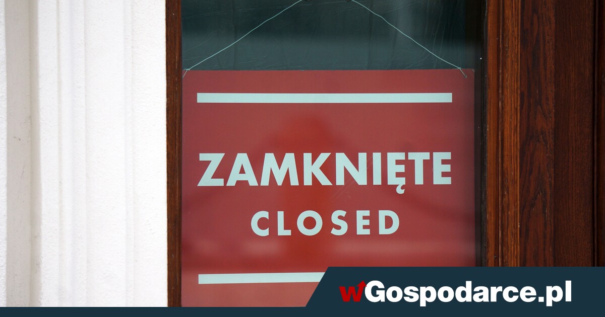 Firmy bankrutują! Polski biznes wyjątkowo zagrożony