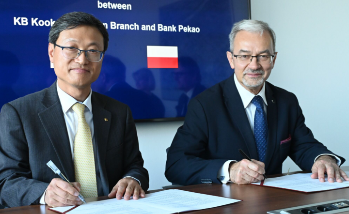 Bank Pekao podpisał porozumienie o współpracy z koreańskim KB Kookmin Bank / autor: Materiały Prasowe