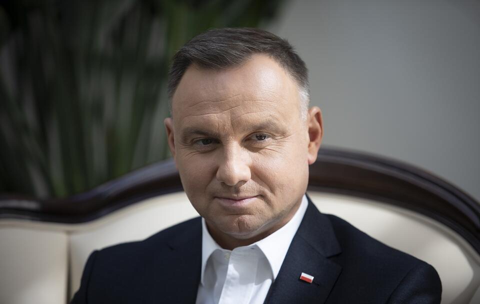 Prezydent Andrzej Duda / autor: Fratria