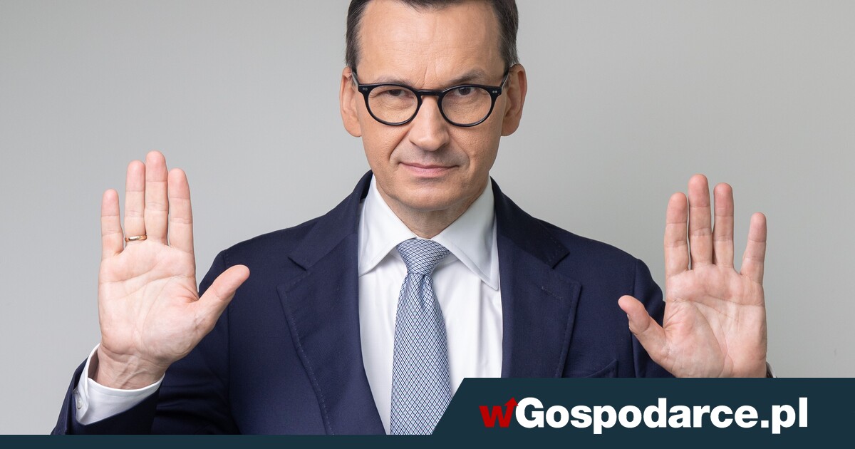 Morawiecki rozjeżdża projekt Tuska i Domańskiego