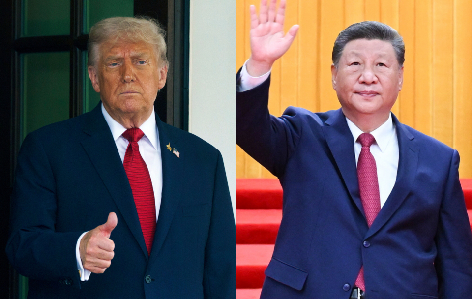 Donald Trump i Xi Jinping / autor: PAP/EPA/WILL OLIVER/PAP/EPA/XINHUA /YAN YAN