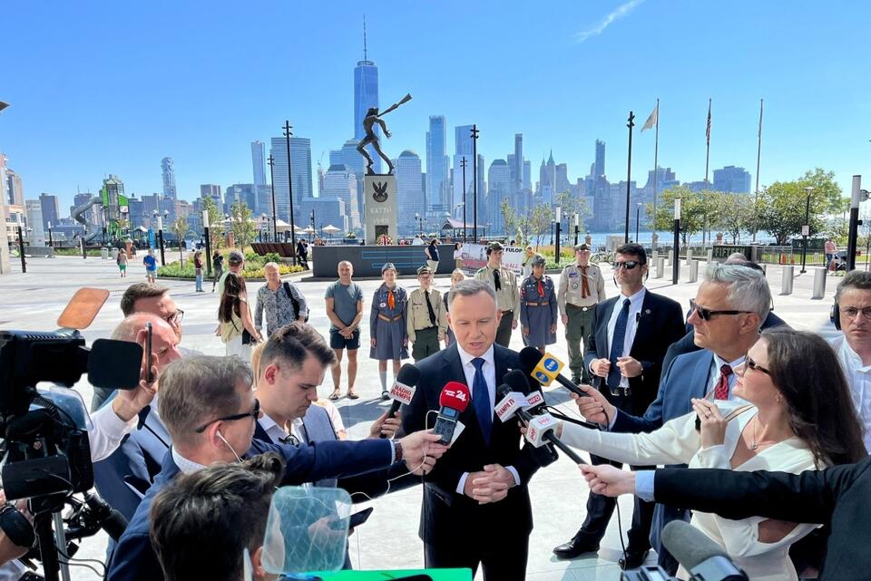 Prezydent Andrzej Duda w Nowym Jorku  / autor: wPolityce.pl/Marcin Wikło