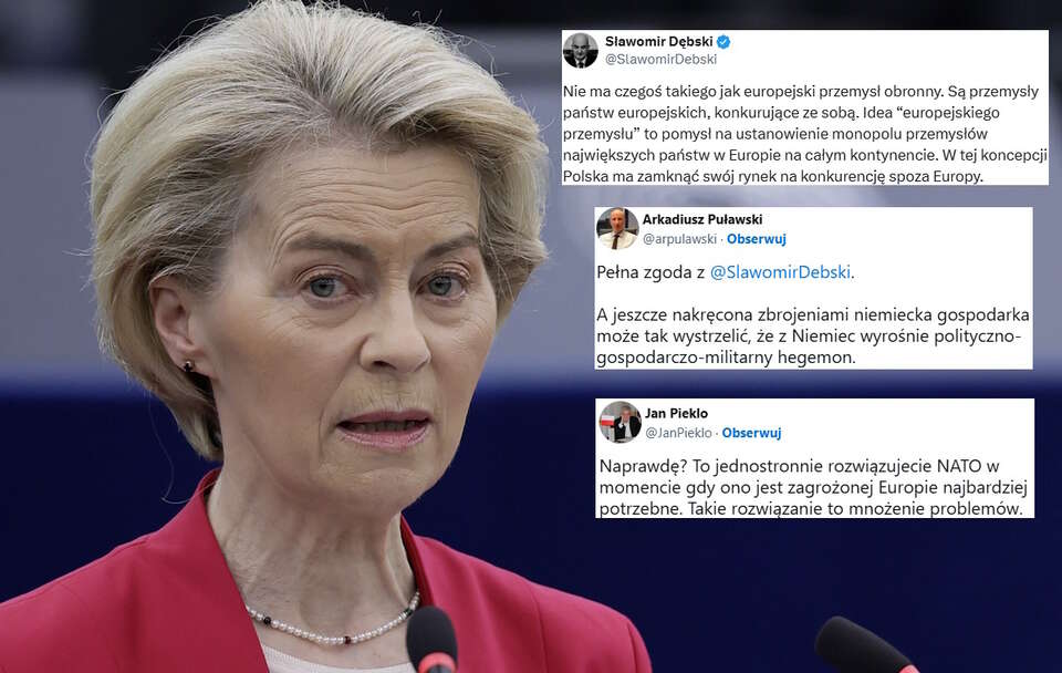 Ursula von der Leyen / autor: PAP/EPA/RONALD WITTEK/X