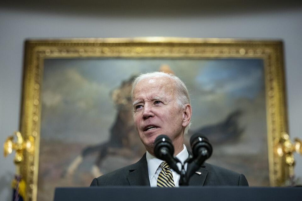 Prezydent Joe Biden / autor: PAP/EPA