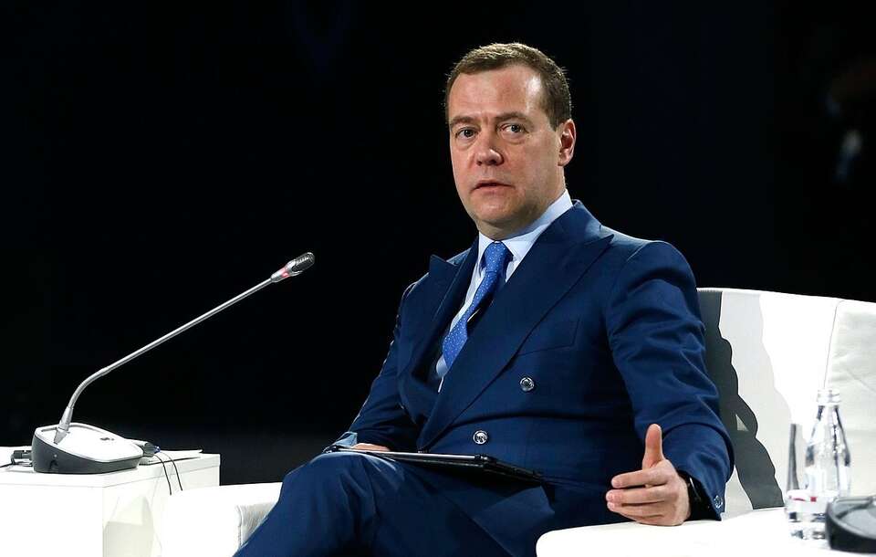 Dmitrij Miedwiediew  / autor: Government.ru, CC BY 4.0 <https://creativecommons.org/licenses/by/4.0>, via Wikimedia Commons
