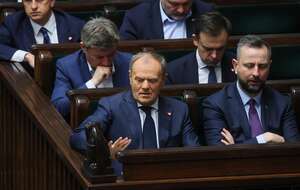 Donald Tusk w Sejmie / autor: PAP/Leszek Szymański