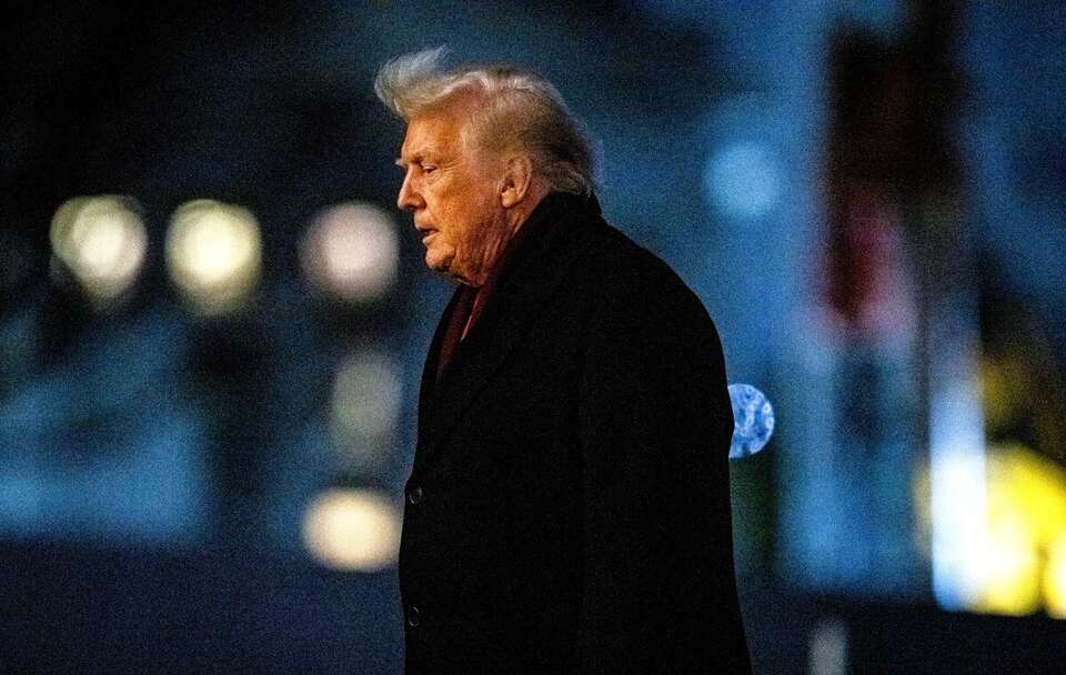 Donald Trump / autor: PAP/EPA/Graeme Sloan / POOL