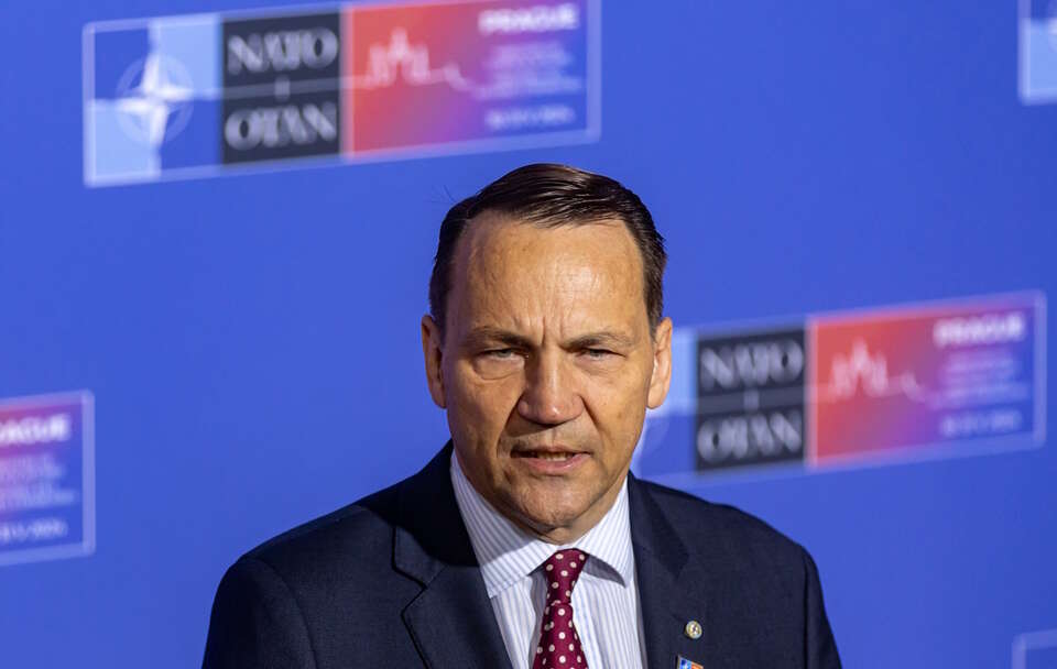 Radosław Sikorski / autor: PAP/EPA/MARTIN DIVISEK / POOL