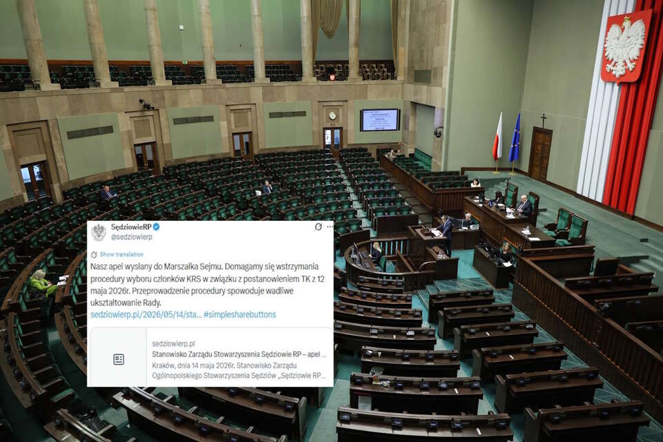 Sędziowie wzywają Sejm. W tle wadliwy wybór do KRS