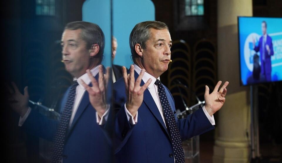 Nigel Farage / autor: PAP/EPA