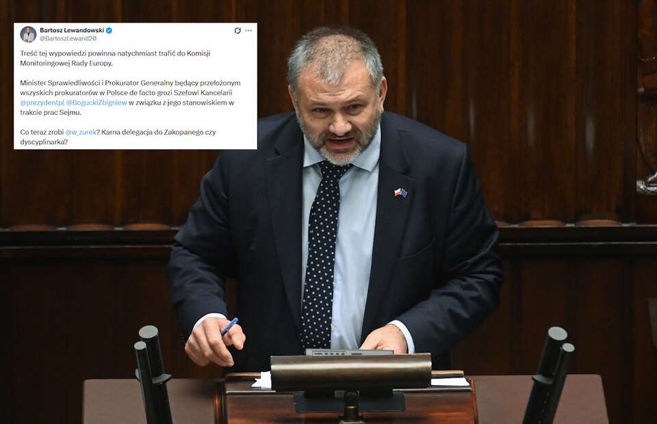 Threat? Żurek mentioned Bogucki's wife in the Sejm!