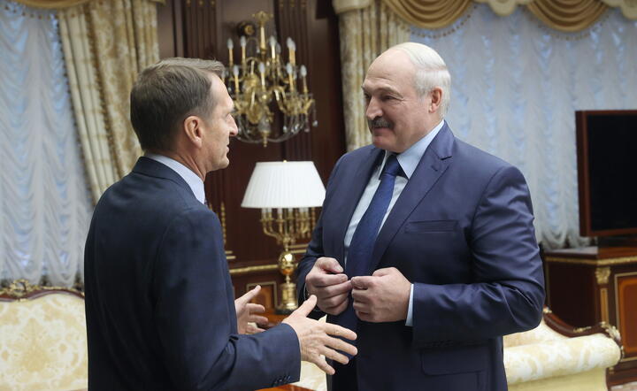 Prezydent Białorusi Alaksander Łukaszenka / autor: PAP/EPA/NIKOLAI PETROV / POOL