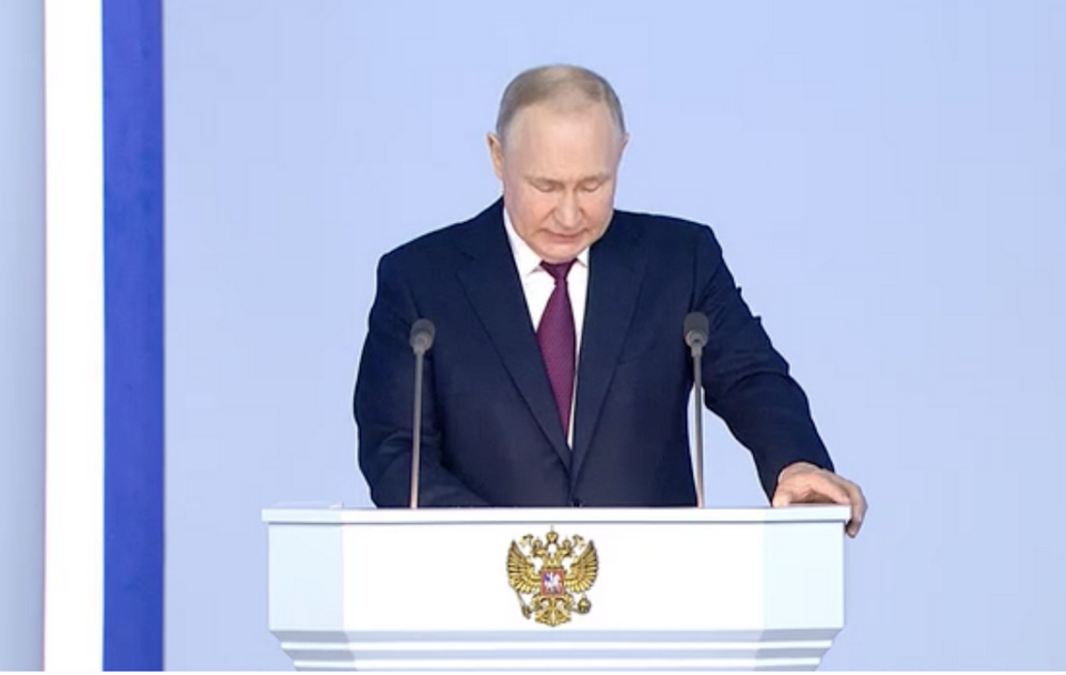 Władimir Putin / autor: wikimedia.commons: Kremlin.ru/21 February 2023/https://creativecommons.org/licenses/by/4.0/