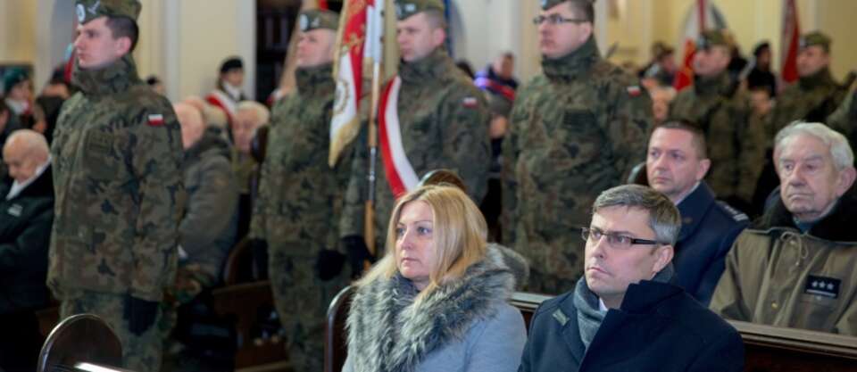 Obchody Narodowego Dnia Pamięci „Żołnierzy Wyklętych” w kościele Niepokalanego Poczęcia NMP w Katowicach / autor:  	PAP/Andrzej Grygiel