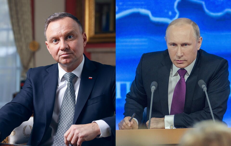 Duda i Putin / autor: Fratria