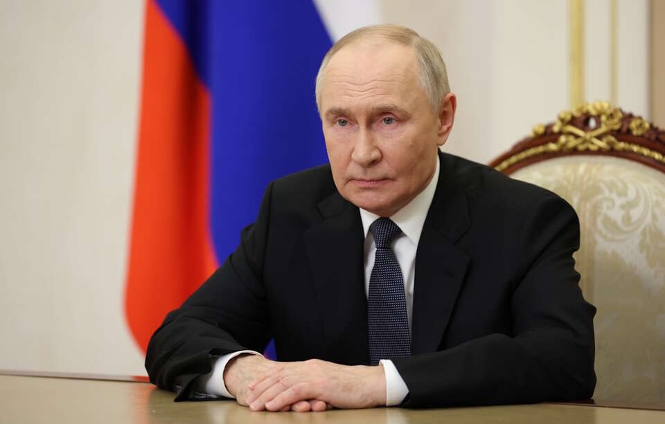 autor: 	PAP/EPA/ALEXANDER KAZAKOV/SPUTNIK/KREMLIN / POOL