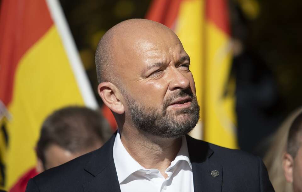 Jacek Sutryk i jego udział w aferze Collegium Humanum staje się coraz bardziej problematyczny dla Koalicji Obywatelskiej. / autor: Fratria