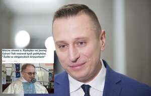 Krzysztof Brejza oraz artykuł portalu wPolityce / autor: Fratria/wPolityce