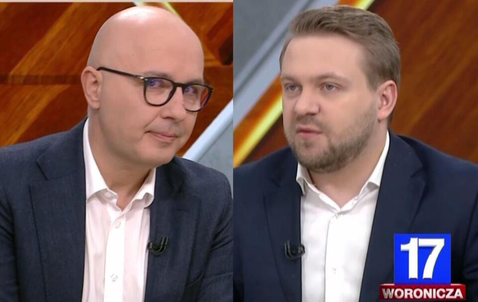 Robert Kropiwnicki/ Jacek Ozdoba / autor: TVP Info (screenshot)