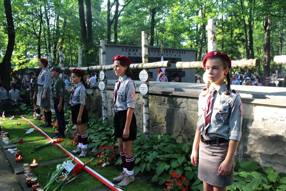 Celebration of the anniversary of the outbreak of the Warsaw Uprising at the Powązki cemetery in Warsaw, August 1, 2017 / autor: wPolityce.pl