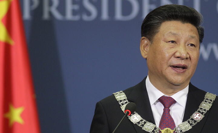 Prezydent Chin Xi Jinping, fot. PAP/EPA/ANDREJ CUKIC
