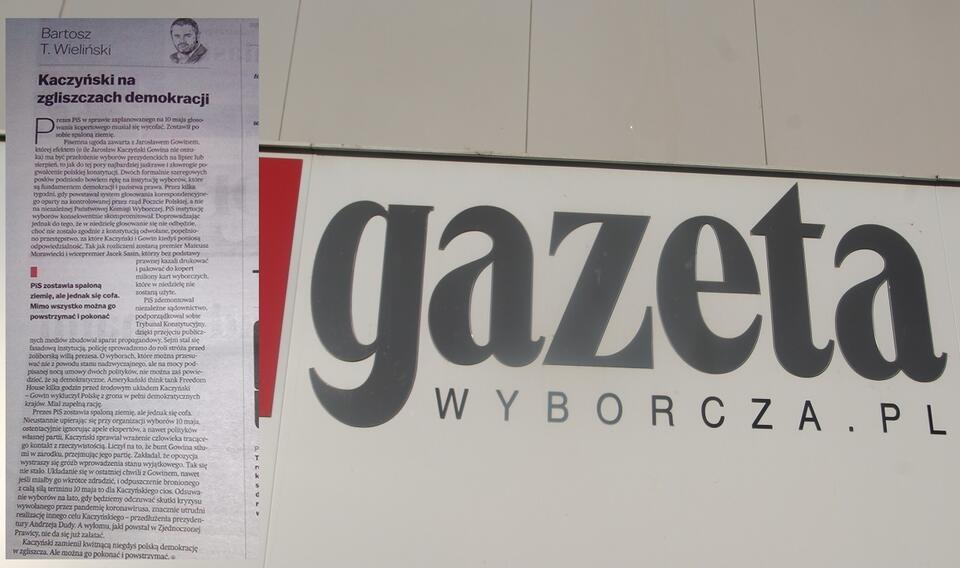 'Gazeta Wyborcza' / autor: fot. Fratria