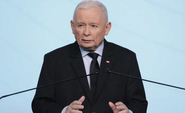 Prezes PiS Jarosław Kaczyński / autor: PAP