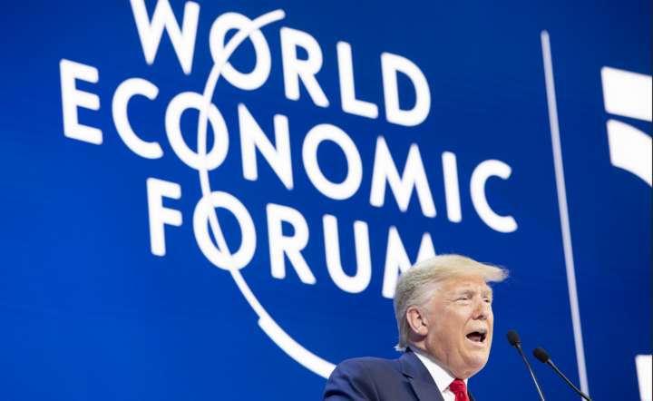 Trump chwali się w Davos sukcesami