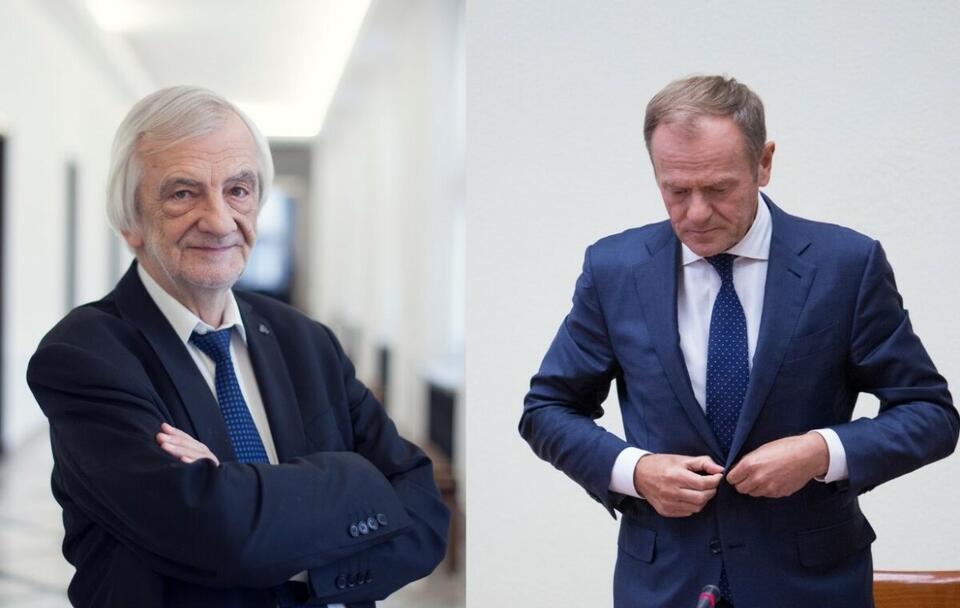 Ryszard Terlecki/ Donald Tusk  / autor: Fratria 