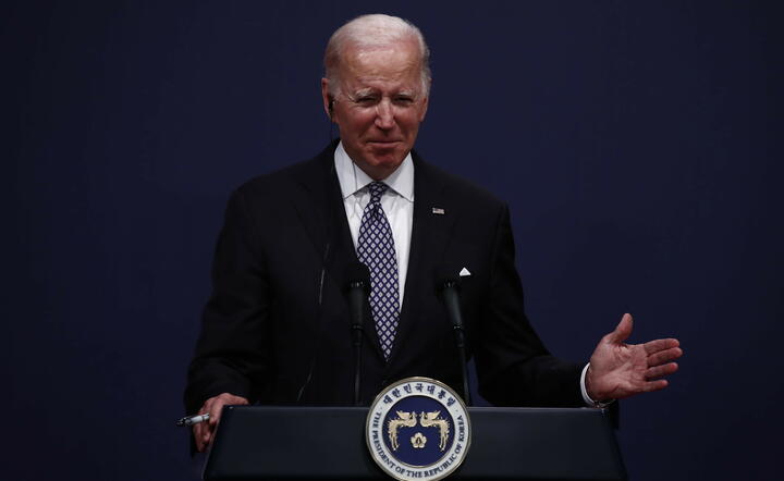 Prezydent USA Joe Biden / autor: PAP/EPA/JEON HEON-KYUN / POOL