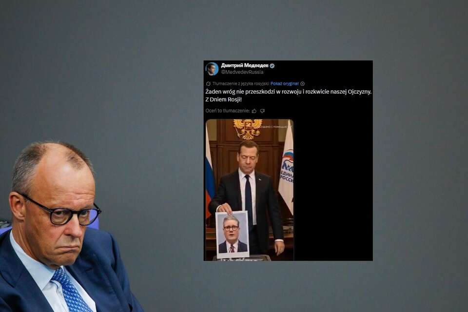 Rosja grozi? Miedwiediew wprost zniszczył Merza i Starmera!