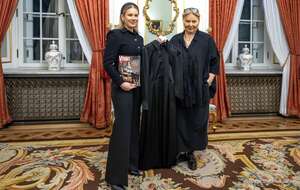 Marta Nawrocka i  Joanna Sarapata / autor: Alicja Stefaniuk/KPRP