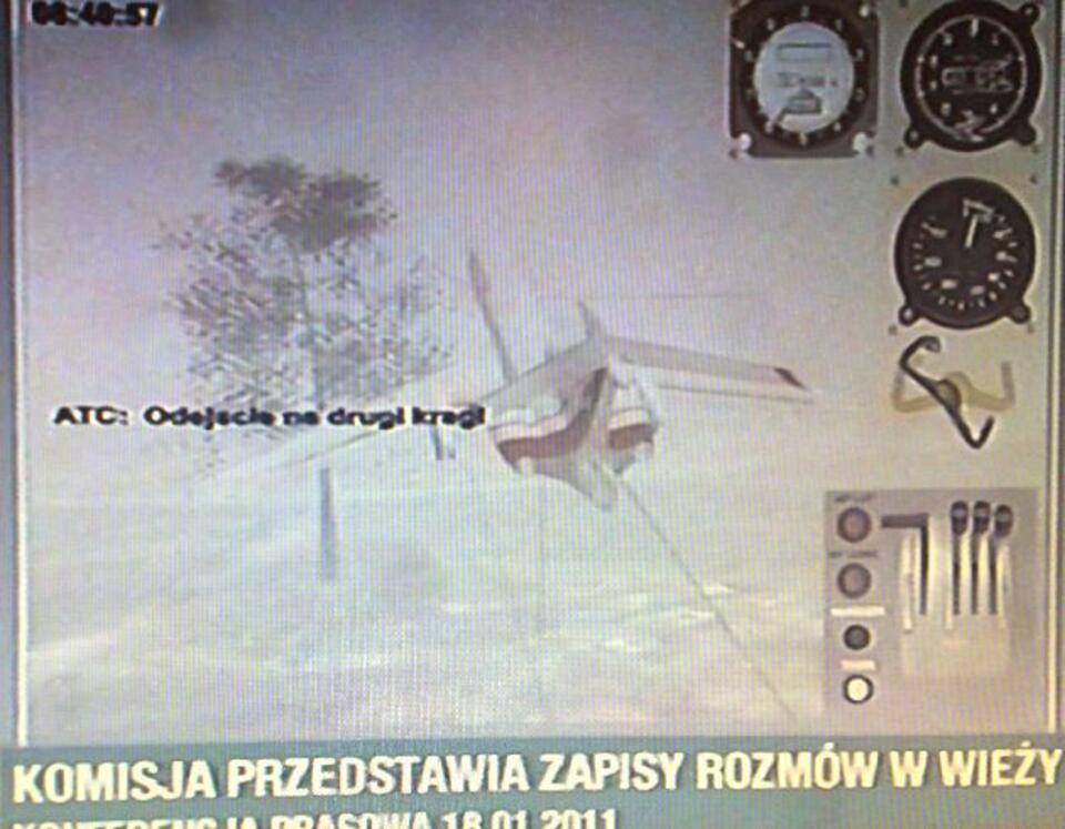 Piloci nie lądowali, ale odchodzili. Fot. wPolityce.pl