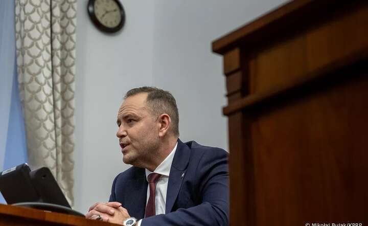 Karol Nawrocki odbył dziś wieczorem rozmowę telefoniczną z Donaldem Trumpem / autor: materiały prasowe KPRP / fot. Mikołaj Bujak 