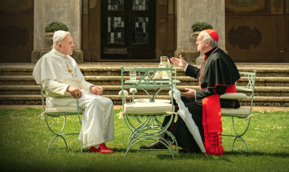 kadr z filmu 'Dwóch papieży', reż. Fernando Mereilles / autor: Netflix