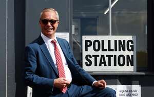 Nigel Farage / autor: PAP/EPA/ANDY RAIN