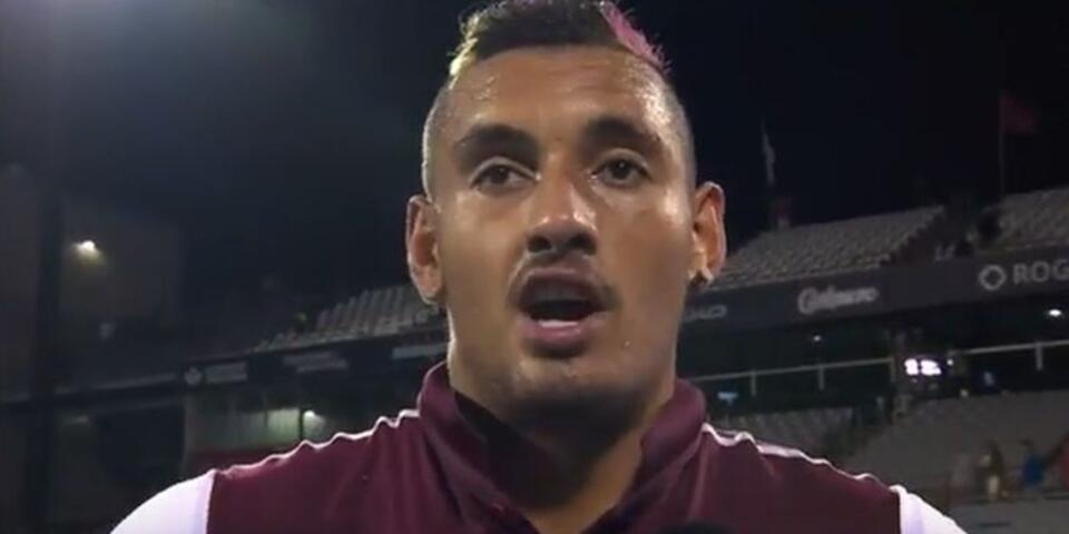 Nick Kyrgios. Fot. YouTube