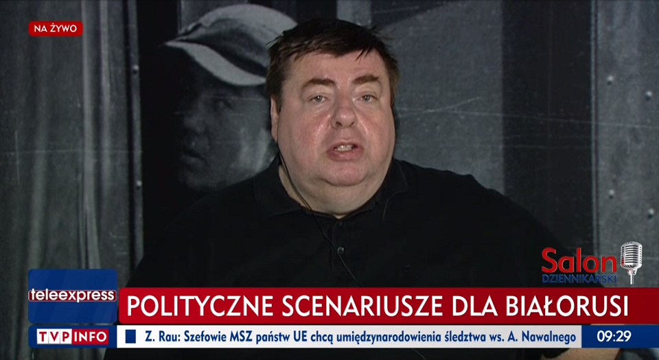 Piotr Semka / autor: Screen/TVP Info