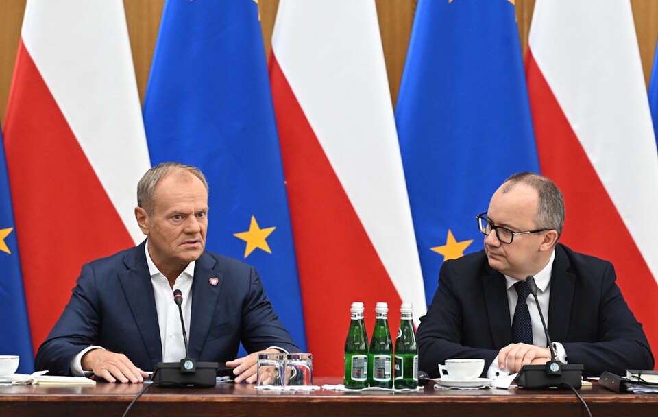 Donald Tusk, Adam Bodnar / autor: AP/Radek Pietruszka