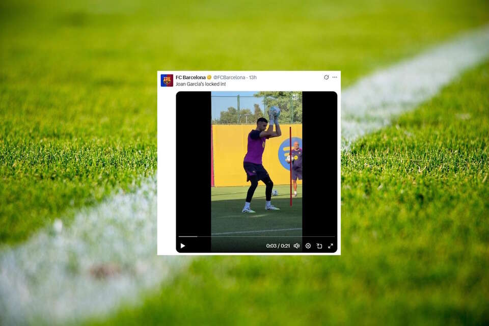 Ter Stegen trenował poza pierwszym zespołem "Barcy" / autor: pixabay.com/X-FC Barcelona, screen