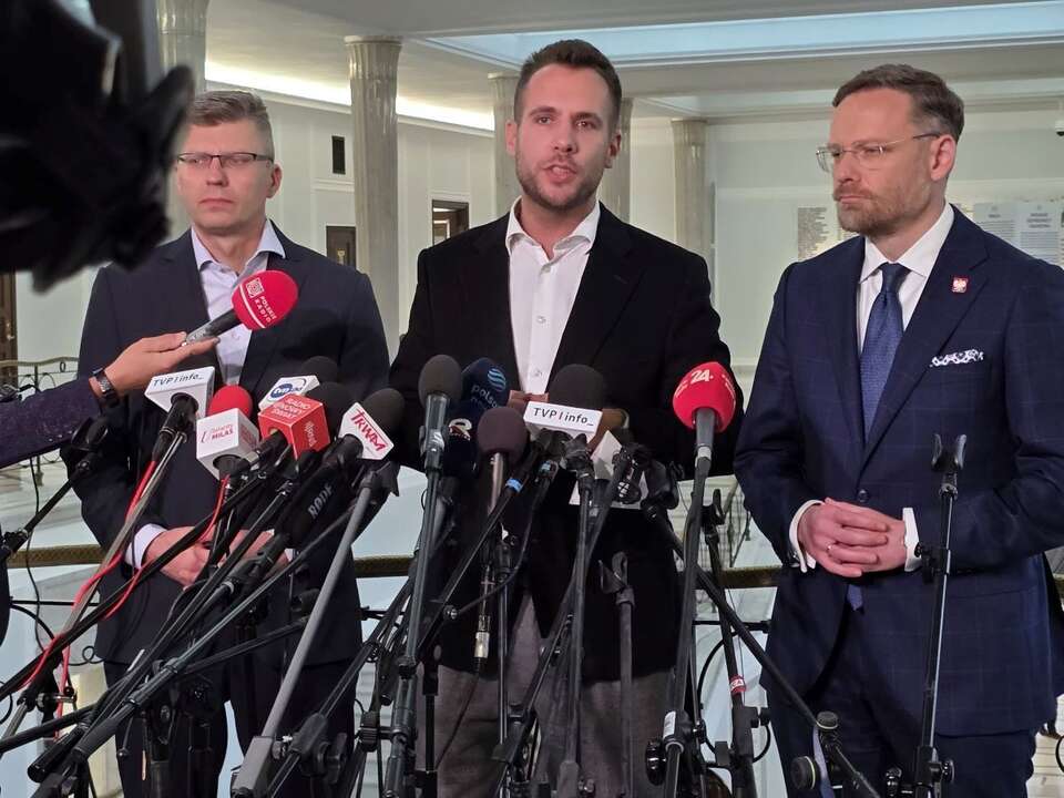 Marcin Warchoł, Jan Kanthak i Zbigniew Bogucki / autor: X/piS