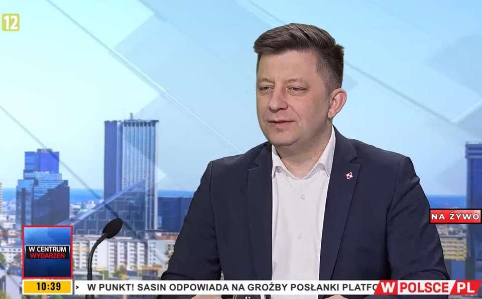 Poseł Michał Dworczyk / autor: Youtube/Telewizja wPolsce