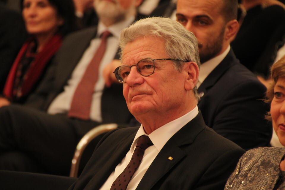 Były prezydent Niemiec Joachim Gauck / autor: Fratria