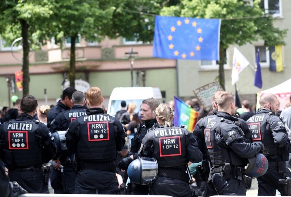 Niemiecka policja (zdjęcie ilustracyjne) / autor: PAP/EPA
