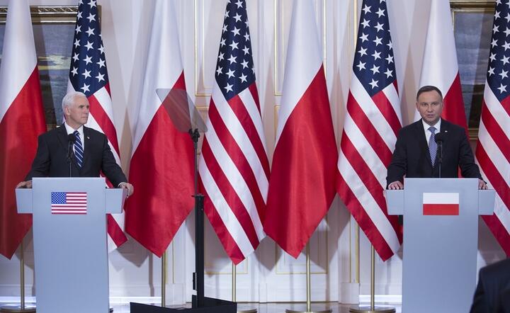  Wizyta wiceprezydenta USA Mike Pence w Polsce / autor: Fratria